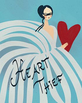 Vrouwelijke Blauwe Hartendief