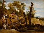 L'aveugle guidant l'aveugle, David Teniers le Jeune par Des maîtres magistraux Aperçu