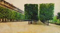 Jardin du Palais Royal Paris von Joost Hogervorst Miniaturansicht