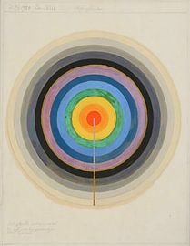 Hilma af Klint - Série VIII. Photo du point de départ. Mars 1920 sur Vivanne