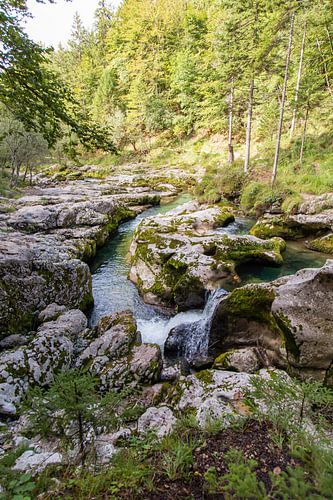 Mostnica rivier Slovenie
