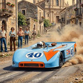 1970 Targa Florio – First and second places for the Porsche 908 by DeVerviersBelgium
