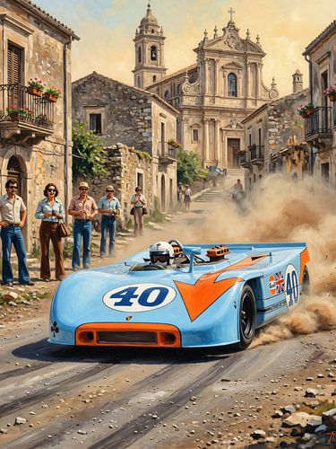Targa Florio 1970 – Eerste en tweede plaats voor de Porsche 908