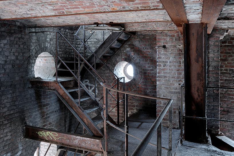 Cage d'escalier par Henk Elshout