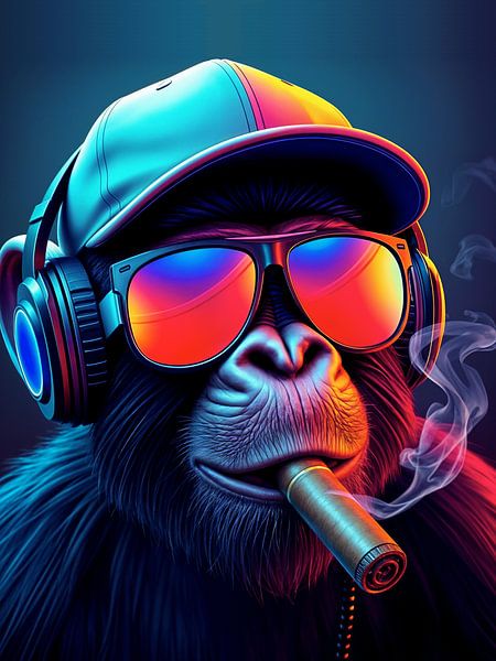 Monkey Boss by Rizal Azhari