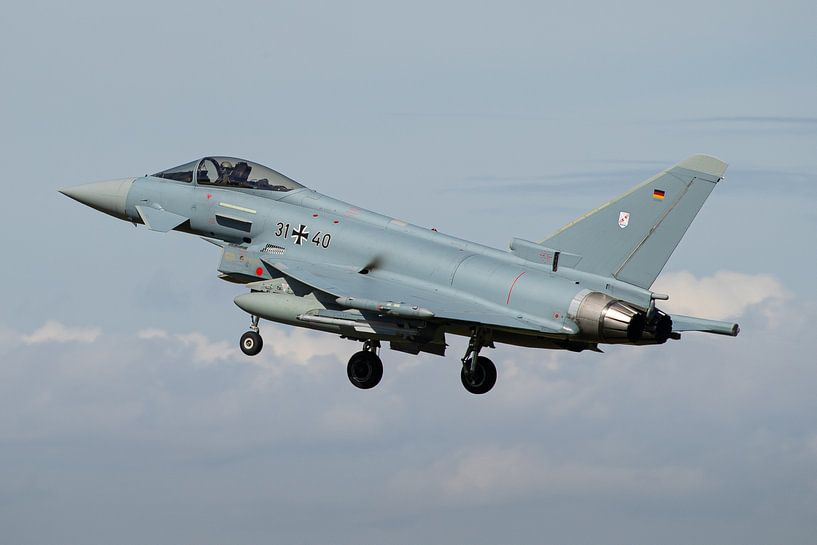 Deutsche Luftwaffe EF2000 Typhoon von Dirk Jan de Ridder - Ridder Aero Media