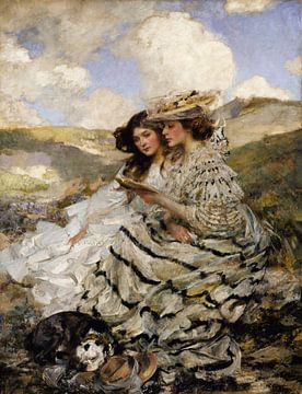 In de duinen (Lady Shannon en Kitty), James Jebusa Shannon