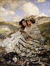 In de duinen (Lady Shannon en Kitty), James Jebusa Shannon van Meesterlijcke Meesters thumbnail