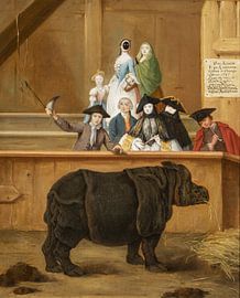 The rhinoceros, Pietro Longhi