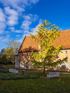 Building of the Convent of the Holy Cross in the Hanseatic city of Rostoc