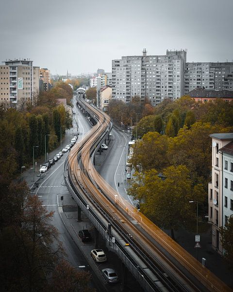 Metrowachtrij van Martin Kröhner