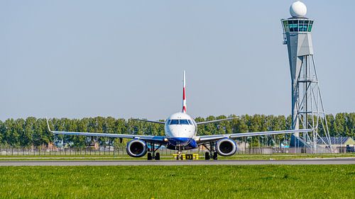 Avion de ligne Embraer ERJ-190 de British Airways.
