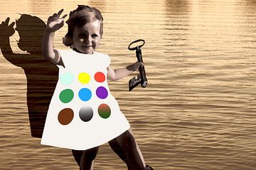 Delfter Blau und Polka Dot von True Color Stories