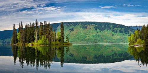 Spiegeling, Meziadin Lake, Brits Columbia, Canada