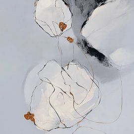 Minimalistisch abstract van Japandi Art Studio