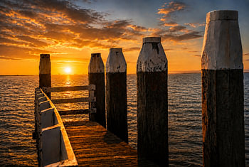 Des moments inoubliables sur la jetée de Vlieland