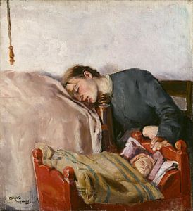 Christian Krohg, Mutter und Kind, 1883