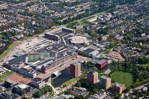 Air photo middenwaard Heerhugowaard