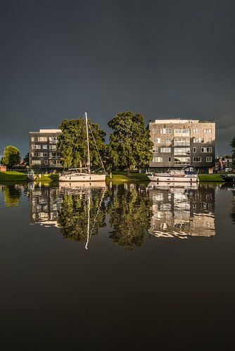 Vlak na het onweer by Harrie Muis