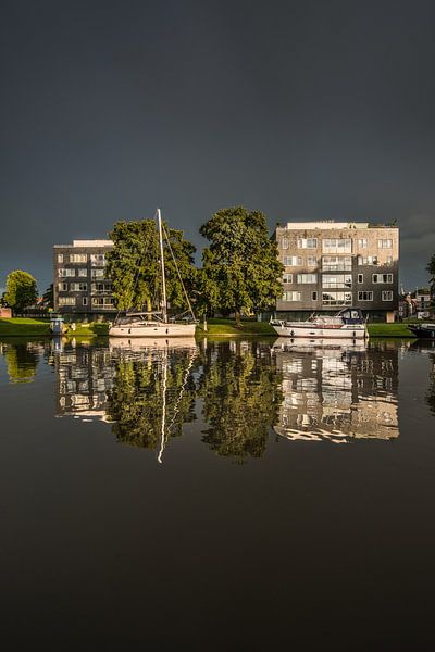 Vlak na het onweer by Harrie Muis