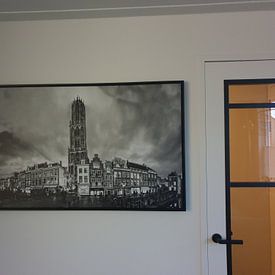 Kundenfoto: Utrecht, Domturm von Paul Piebinga, auf leinwand