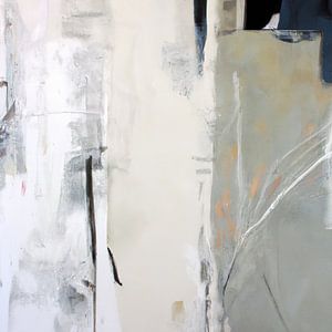 Modernes abstraktes Gemälde "Feeling blue"
