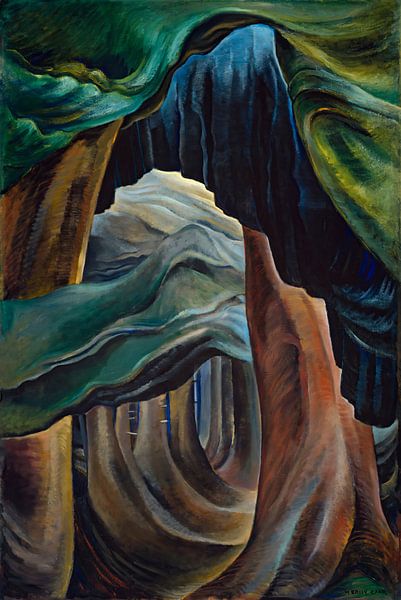 Emily Carr - Onder de dennenboom van Peter Balan