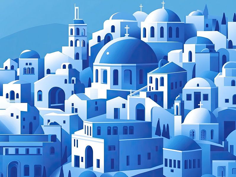 Cyclades Greece by Franka Poulain