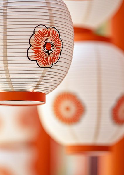 Japanische Laternen von Liv ter Riet