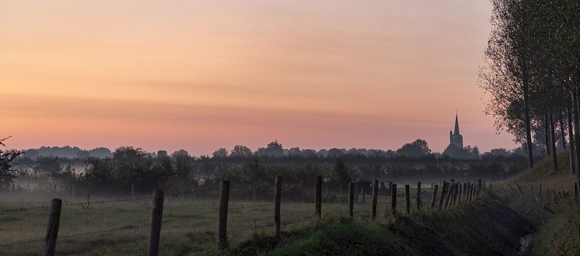 St. Mary's Church on a misty morning by Percy's fotografie
