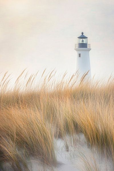 Leuchtturm im Nebel von Poster Art Shop