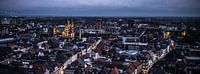 Avond Stadsuitzicht centrum Roermond Limburg Nederland