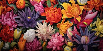 Fleur en kleur 2 van Bert Nijholt