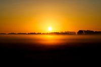Sunrise in the Netherlands