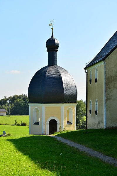Pilgrimage church of St Marinus and Anian on the Irschenberg by Ingo Laue
