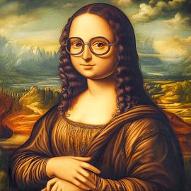 De Mona Lisa heeft een bril nodig