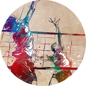 Volleybal sport kunst #volleybal