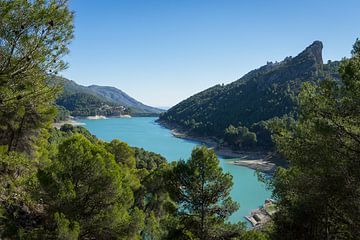 Barrage et château de Guadalest sur Adriana Mueller