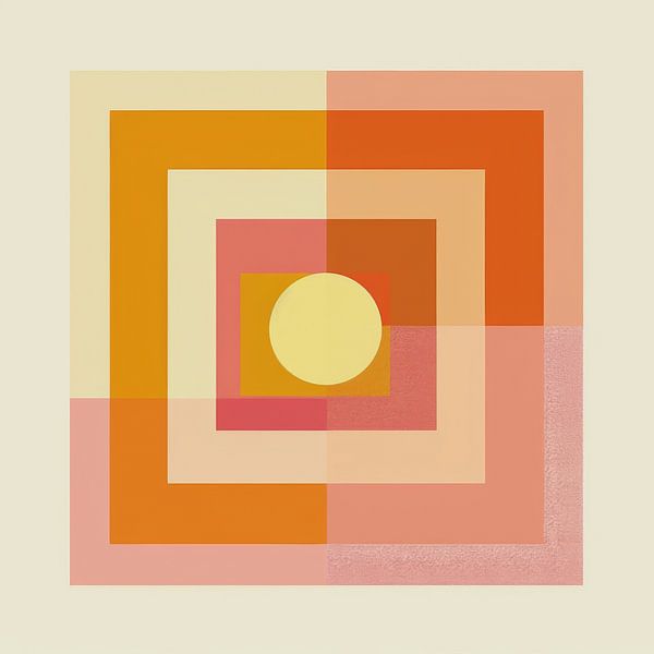 Solar geometry - Abstract shapes by Poster Art Shop