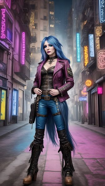 Steampunk Woman XXI von DeVerviersBelgium