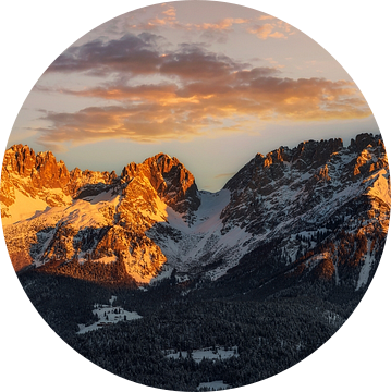 Wilder Kaiser Zonsopgang van Dieter Meyrl