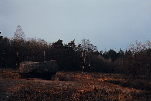 Hunebedden in Valtherbos Drenthe