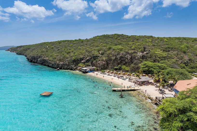 Kokomo Beach Curacao - Drohnenaufnahme von Keesnan Dogger Fotografie