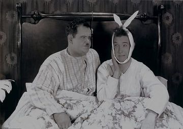 Stan Laurel and Oliver Hardy van Brian Morgan