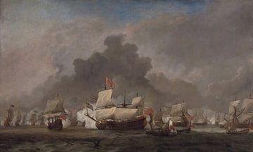 La bataille navale de Michiel de Ruyter