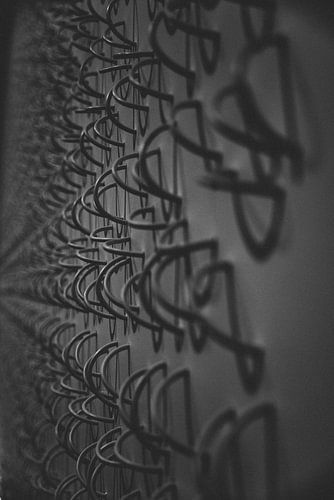 Moderne kunst in zwart en wit