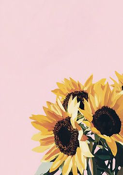 Zonnebloem van Niklas Maximilian