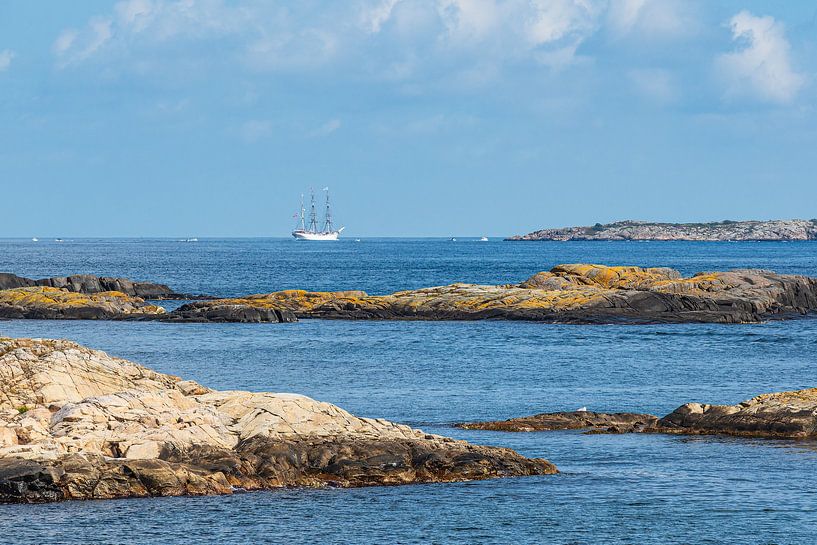 Paysage dans la zone de loisirs de Hasseltangen en Norvège par Rico Ködder