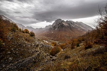 Hiking in the mountains of Albania by Ellis Peeters