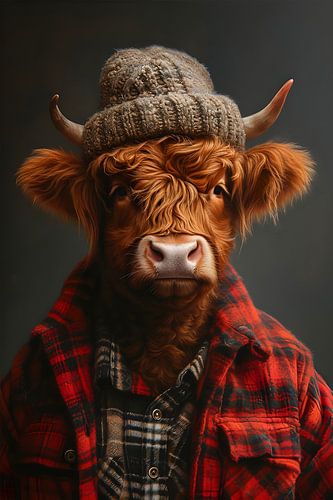 Portrait d'un Highlander écossais
